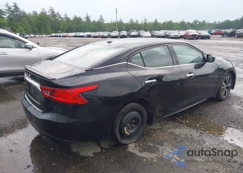 2017 Nissan Maxima 3.5 S из США, поврежденный, VIN 1N4AA6AP6HC400662